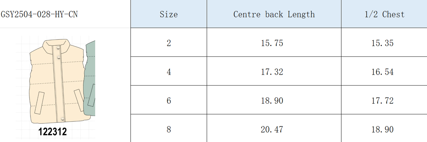 Maroon mom&me puffer vest