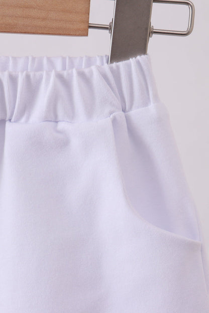 Premium White shorts