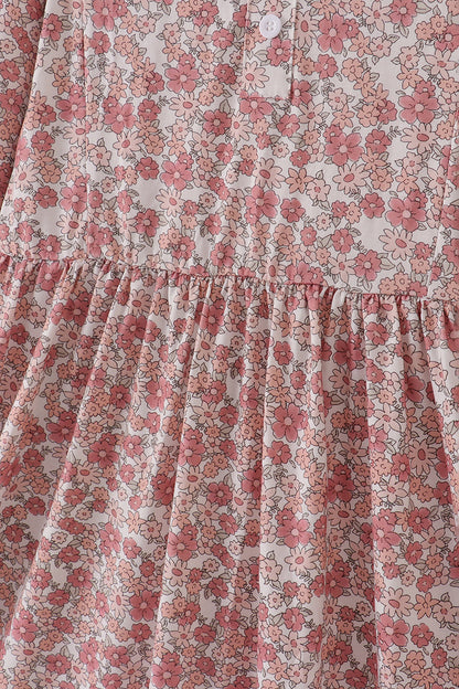 Floral print mom&me dress