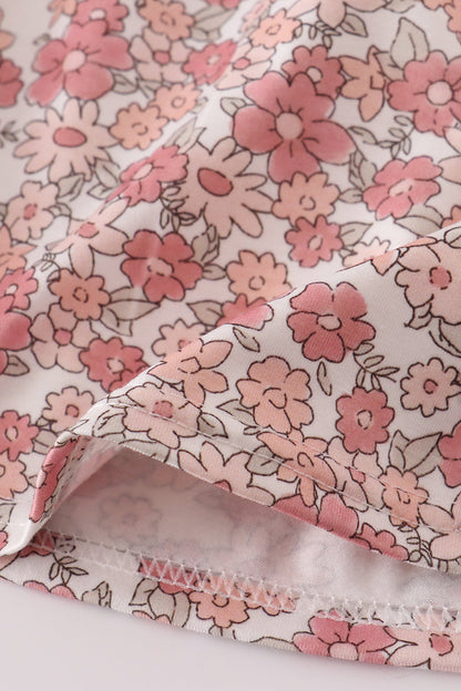 Floral print mom&me dress