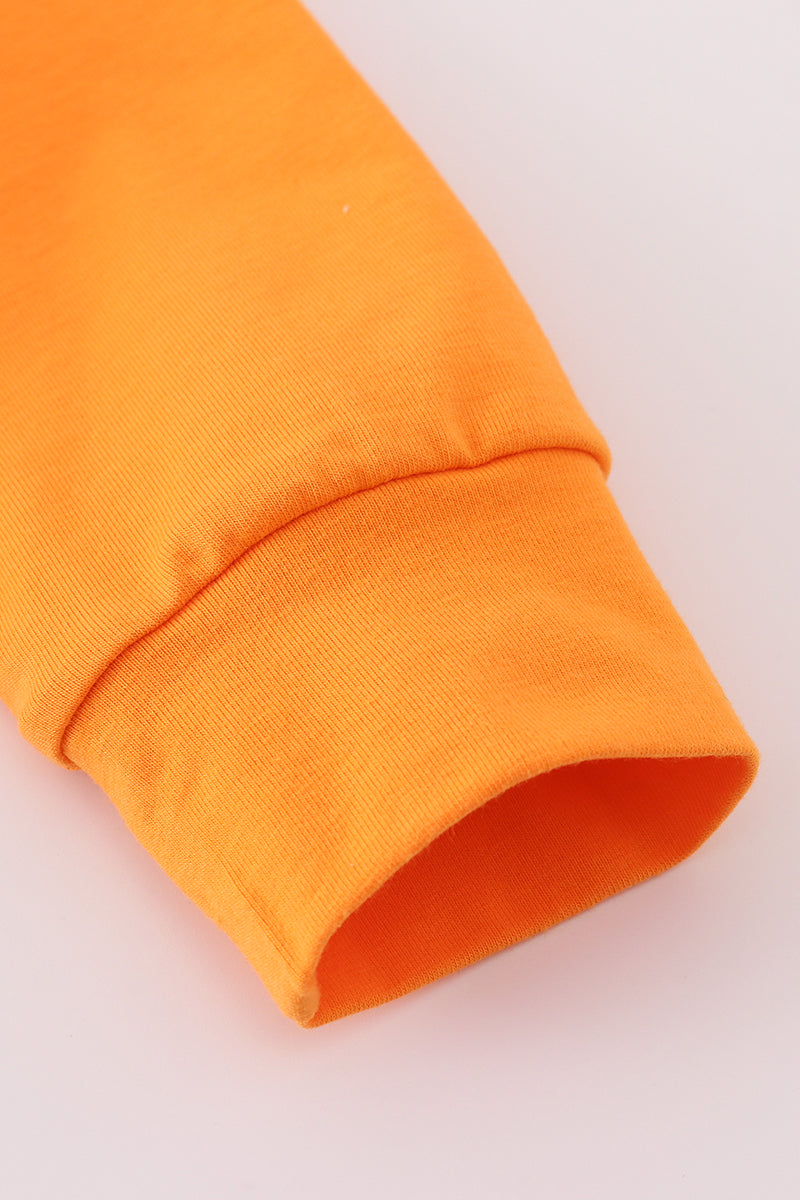 Orange Tennessee go vols applique pullover