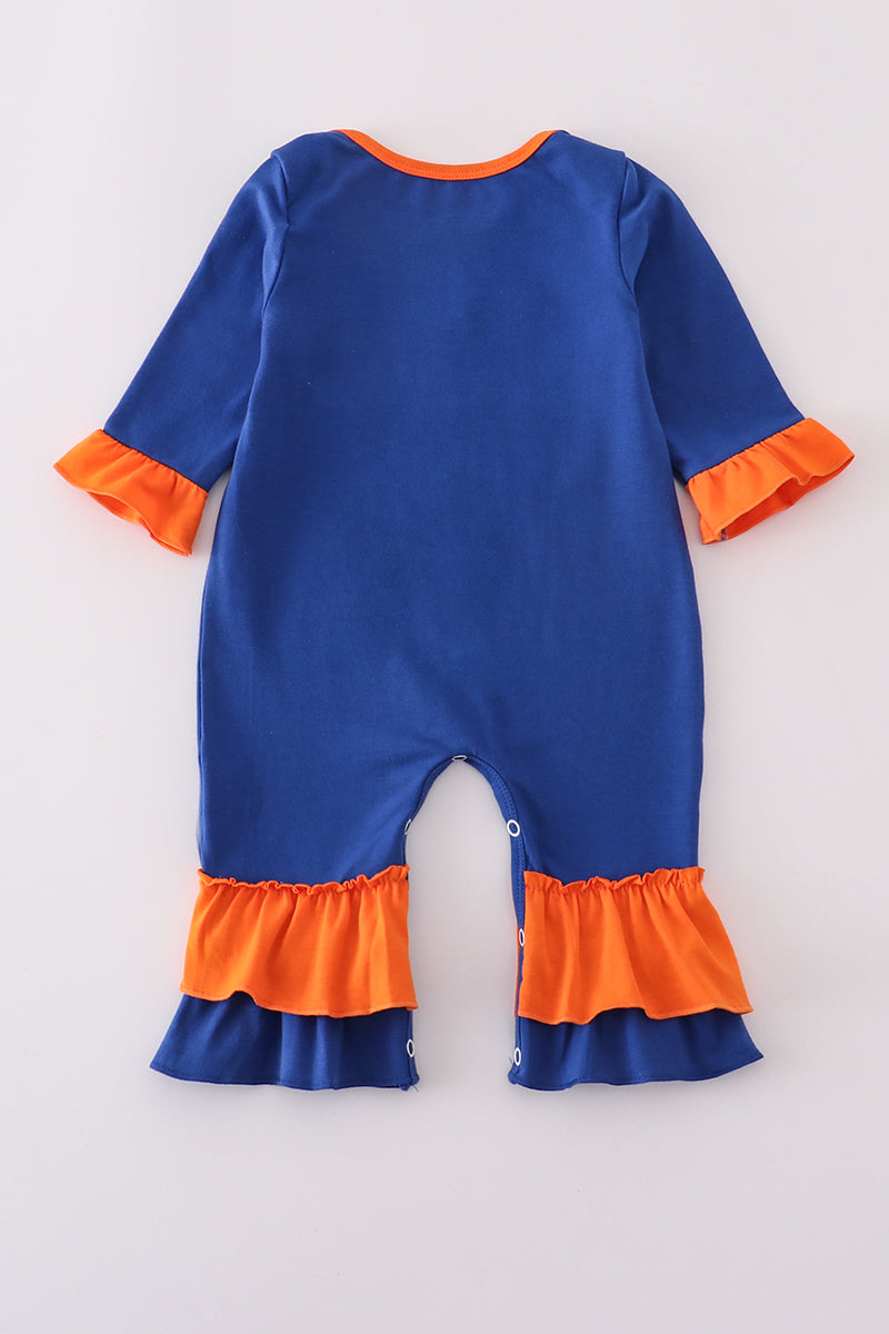 Florida glitter ruffle romper