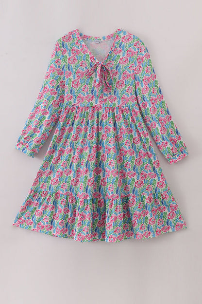 Pink paradise mom dress