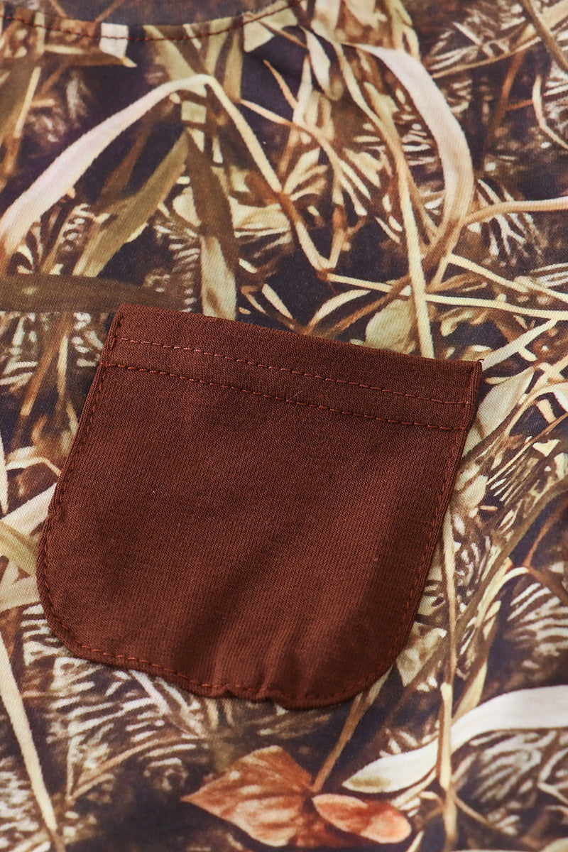 Camouflage pants set