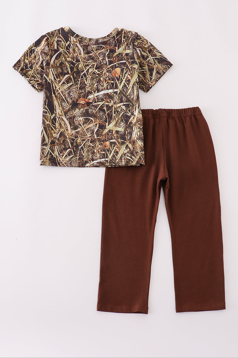 Camouflage pants set