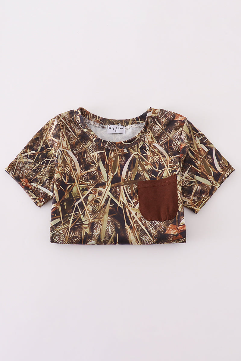 Camouflage pants set