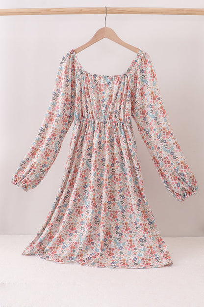 Jesus loves me embroidery mom dress