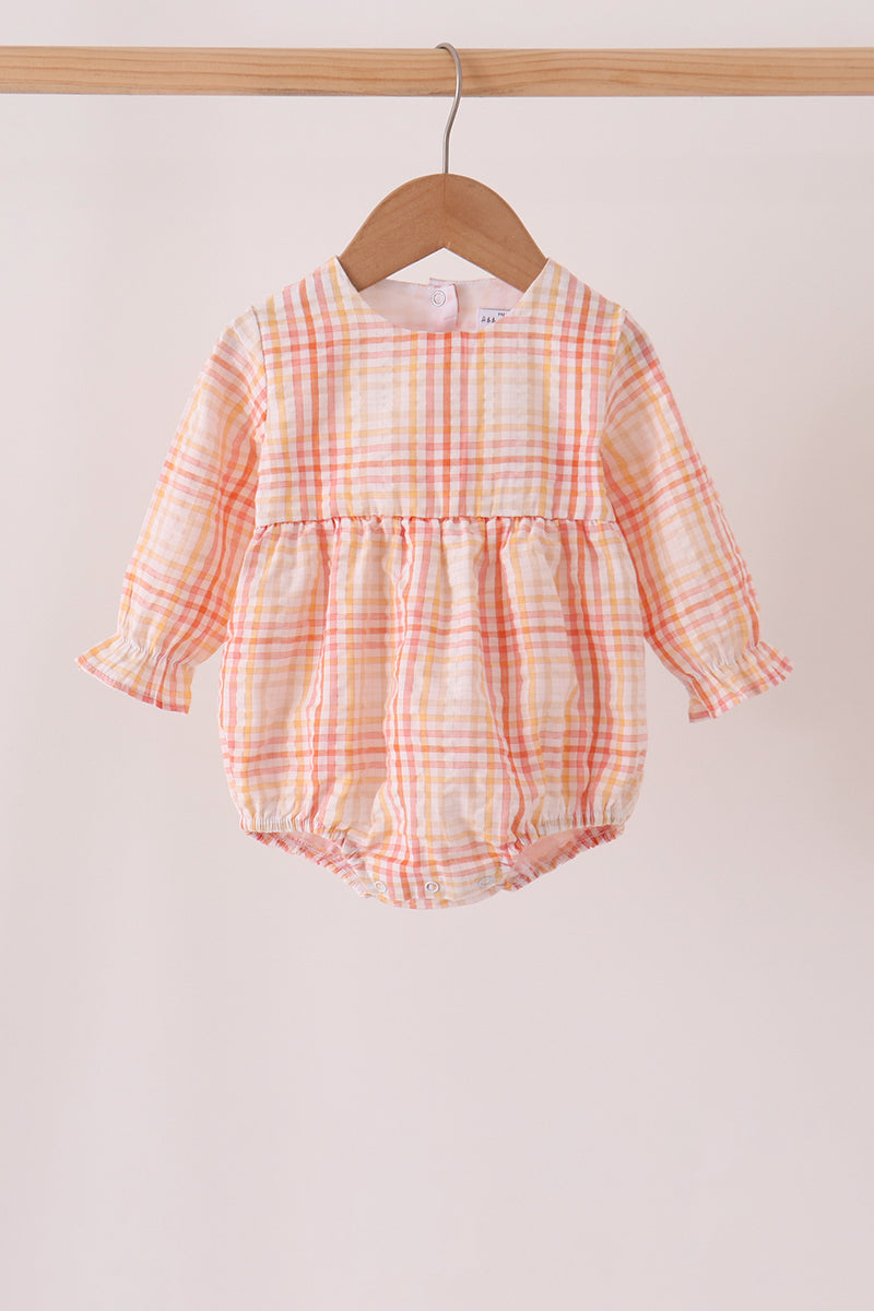Pink plaid bubble