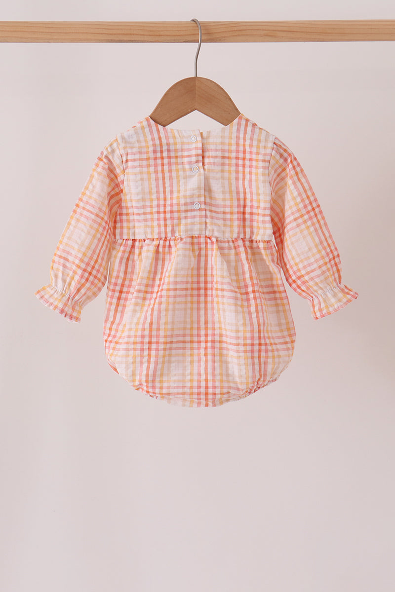 Pink plaid bubble