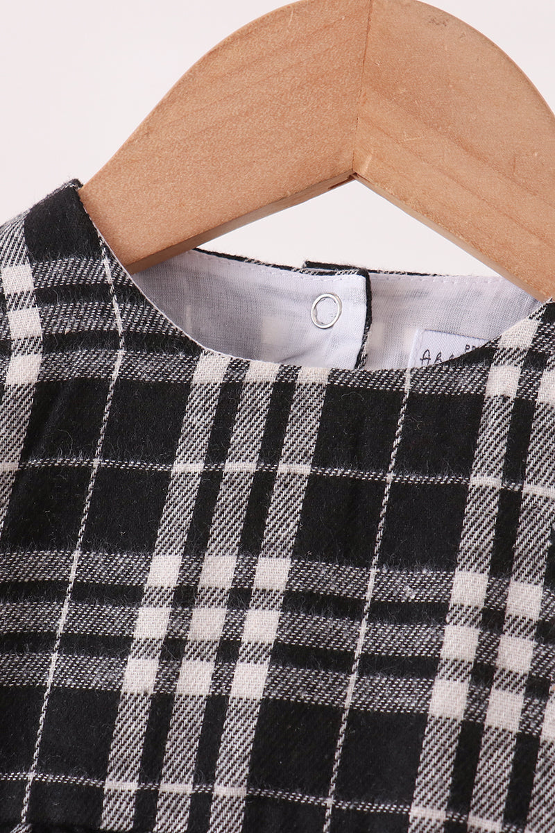 Black&white plaid bubble