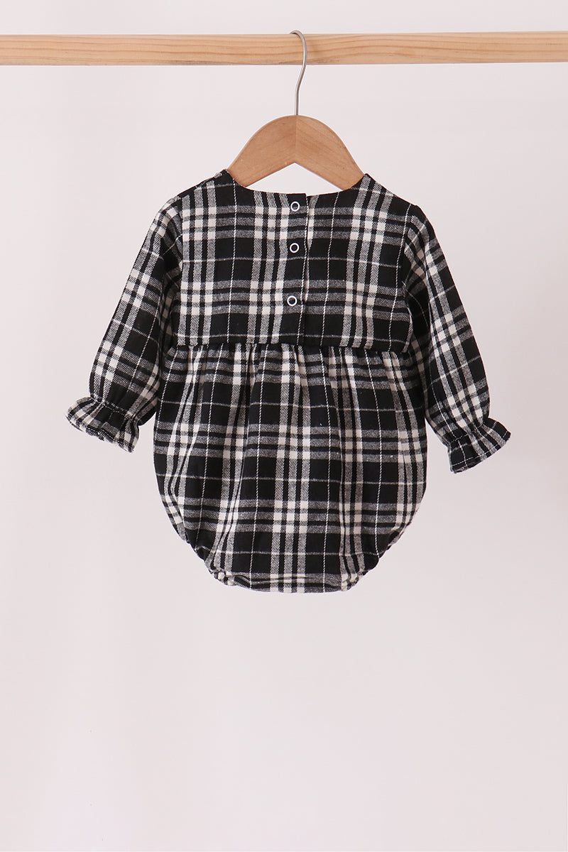 Black&white plaid bubble